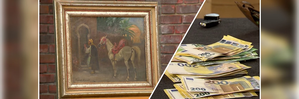 Eine Riesen-Summe Geld bekommt ein Berliner Ehepaar bei „Bares für Rares“ für das Gemälde.