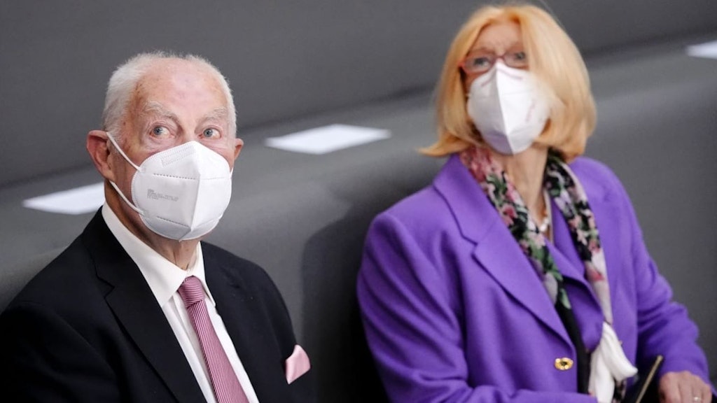 Stolze Eltern: Gerhard und Christel Scholz.