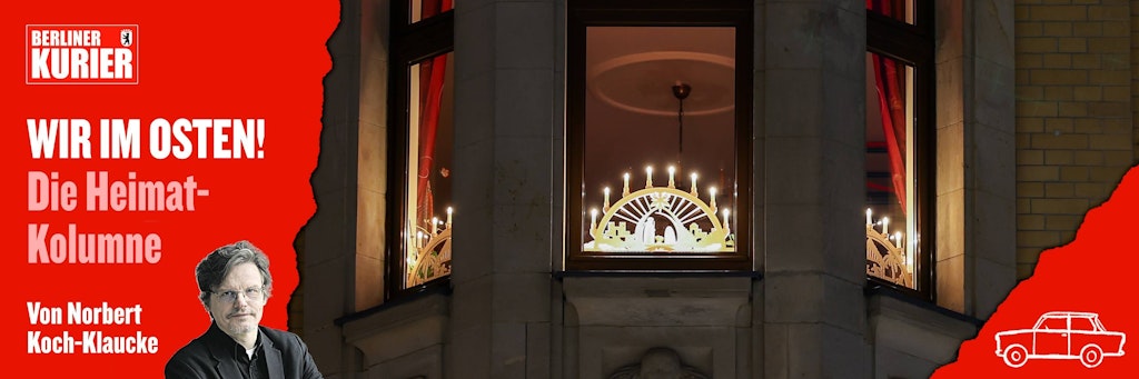 Schwibbögen aus dem Erzgebirge darf als Fensterdekoration in der Weihnachtszeit nicht fehlen