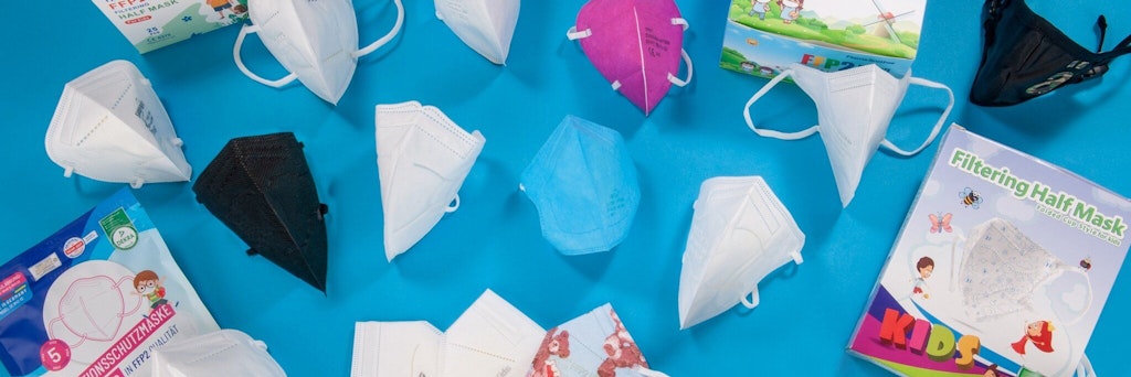 Von den bunten Verpackungen nicht blenden lassen: Die Stiftung Warentest kann keine der geprüften FFP2-Masken für Kinder empfehlen. 