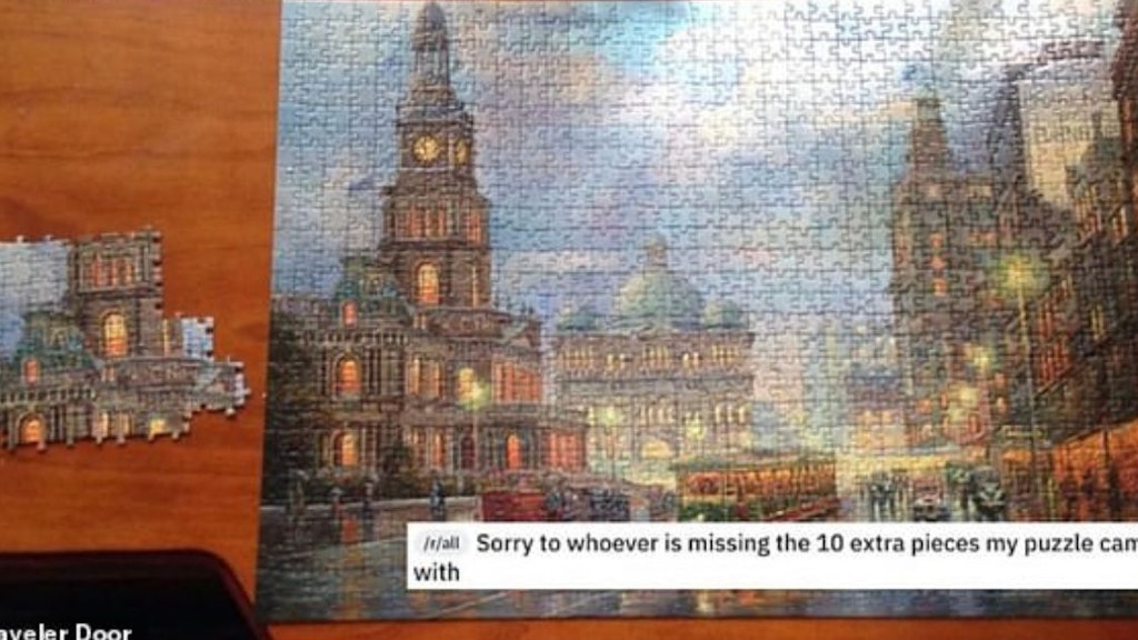 Das Puzzle-Glück des einen ist das Puzzle-Unglück des anderen.