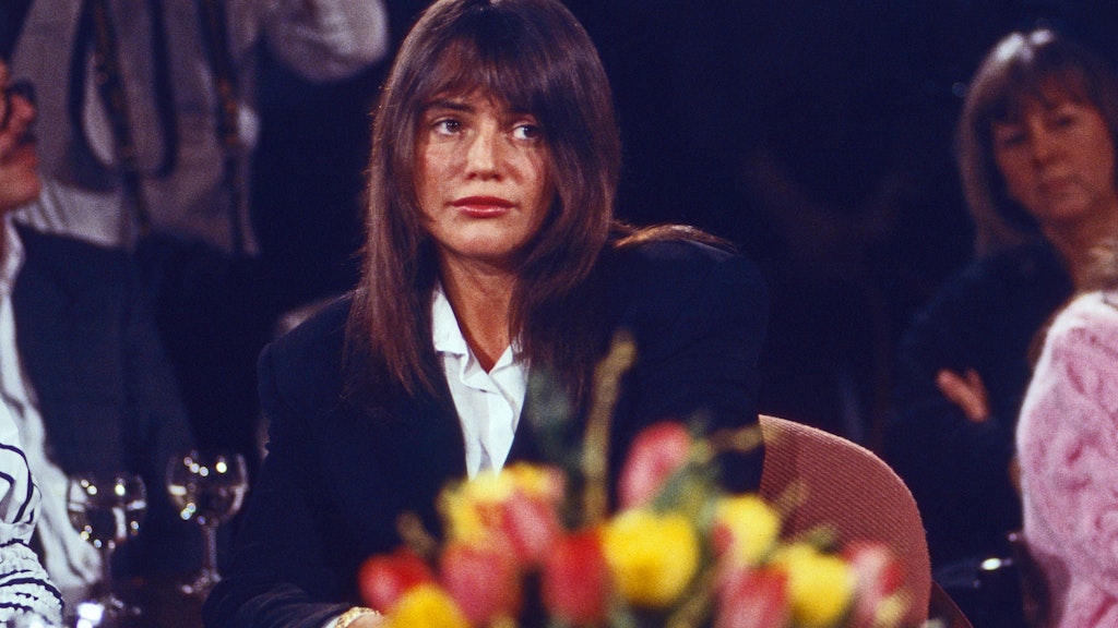 Katja Bienert 1988 in einer Talkshow des NDR.