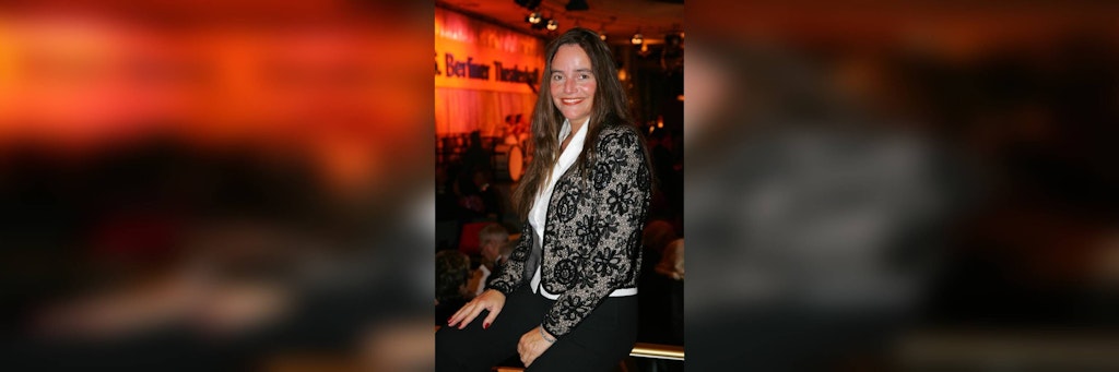 Katja Bienert in den 2000er Jahren auf einer Veranstaltung.
