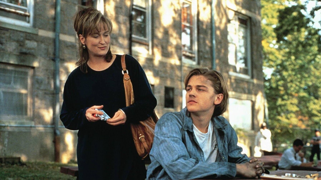 Meryl Streep und Leonardo Dicaprio in einer Szene in „Marvins Töchter“, 1996. 