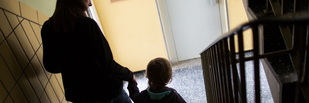 Alleinerziehende sind besonders oft auf Sozialleistungen angewiesen.