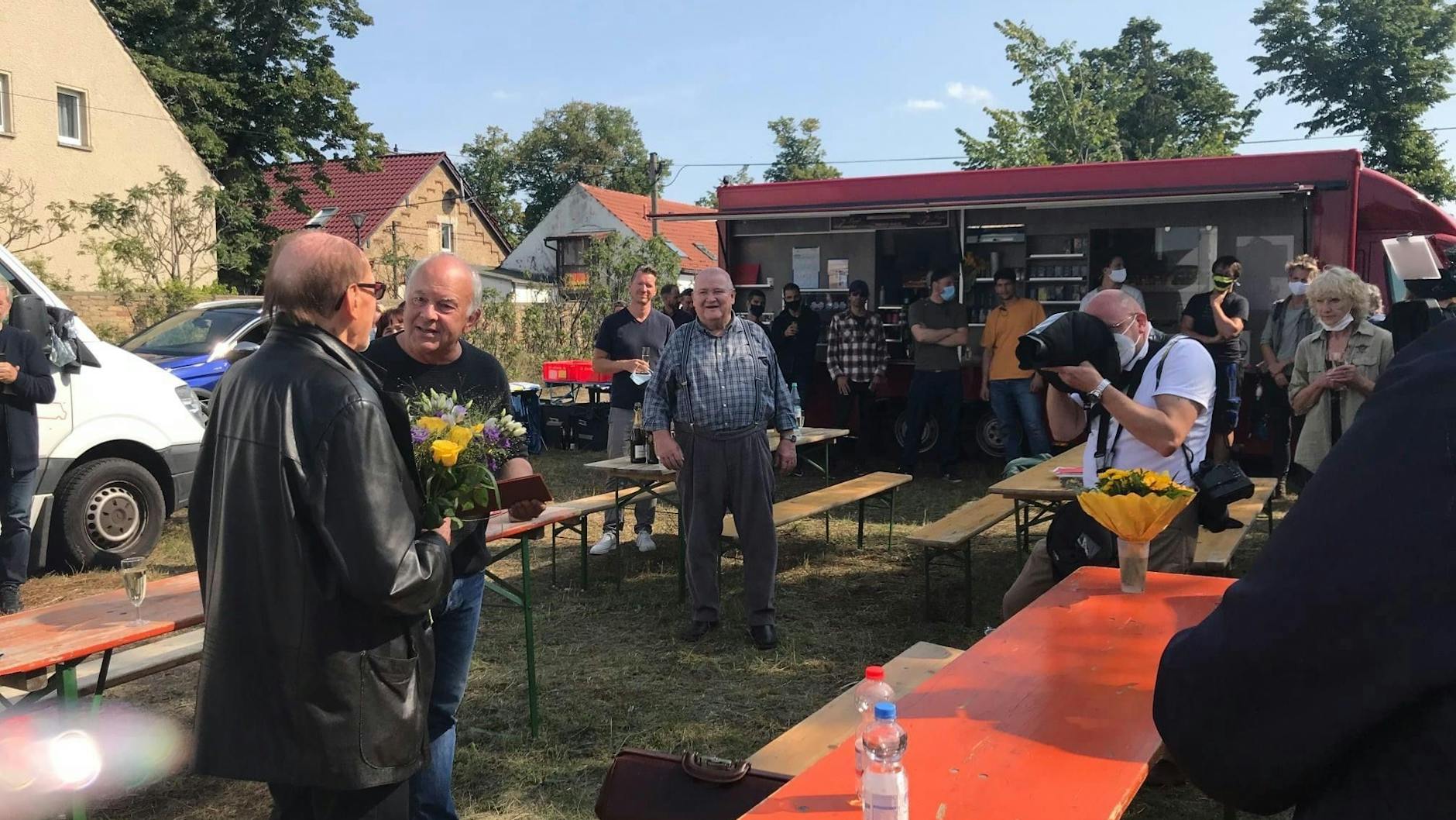 Im September 2020 drehte Horst Krause zusammen mit Herbert Köfer den Film „Krauses Zukunft“. 