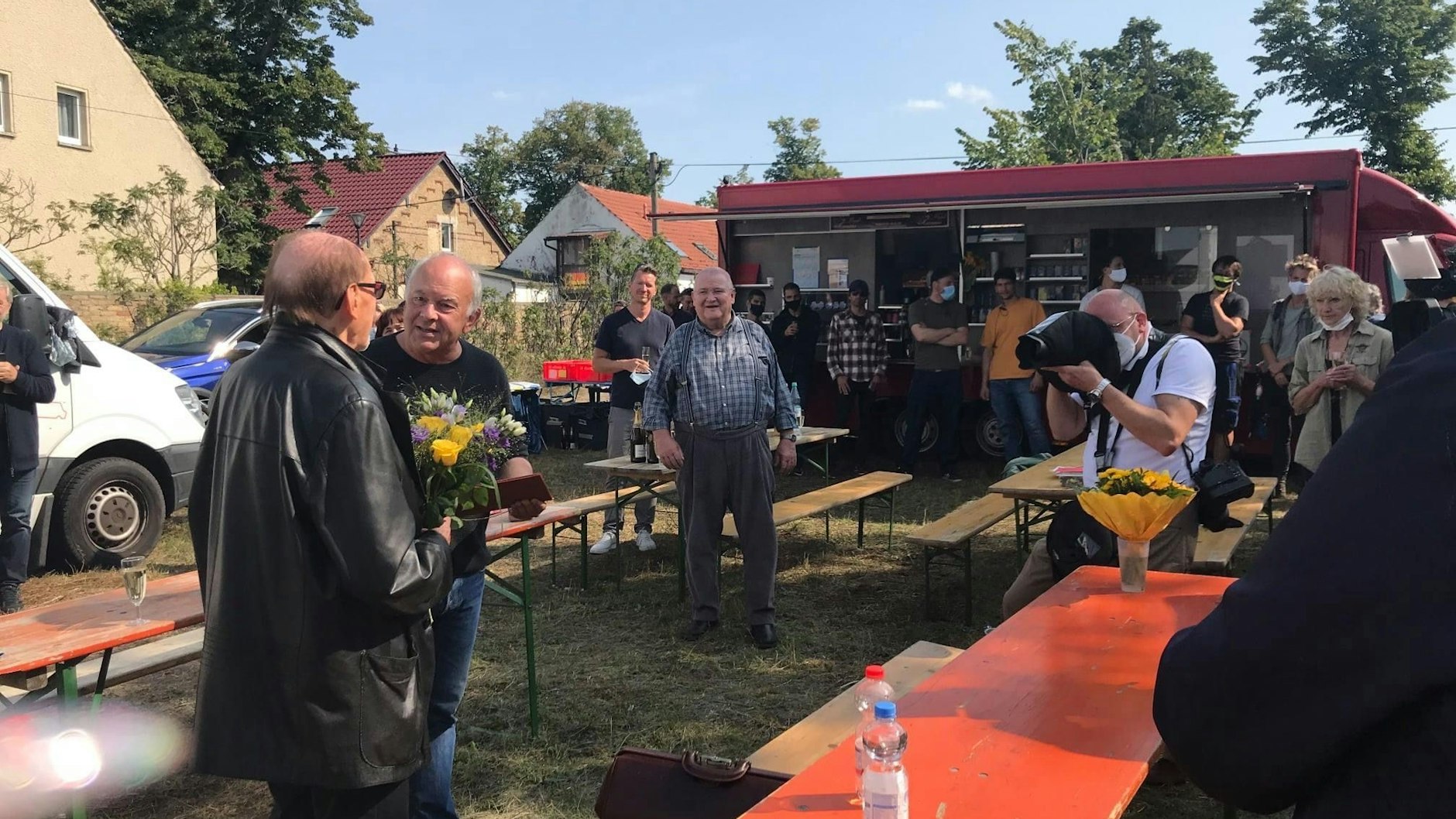 Im September 2020 drehte Horst Krause zusammen mit Herbert Köfer den Film „Krauses Zukunft“.&nbsp;