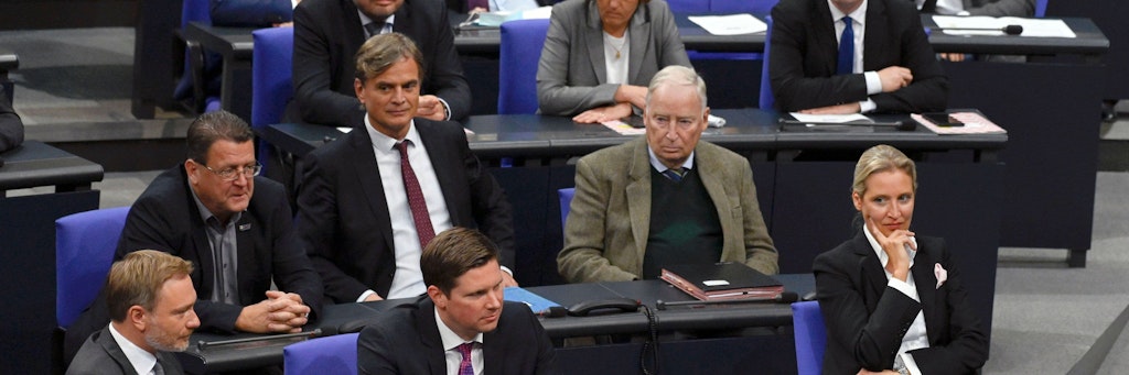 Die FDP wollte nicht mehr neben der AfD sitzen.