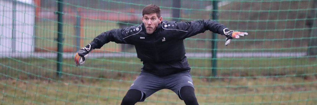 Hielt in der Hinrunde in Eilenburg seinen Kasten sauber: BFC-Keeper Dmitri Stajila. 