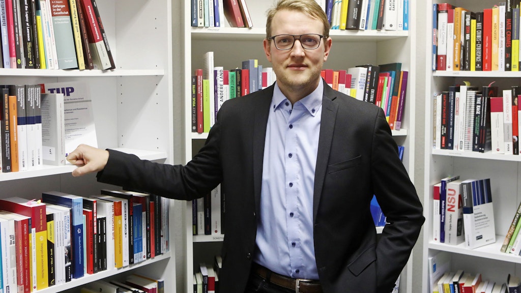 Matthias Quent ist Extremismusforscher im thüringischen Jena.
