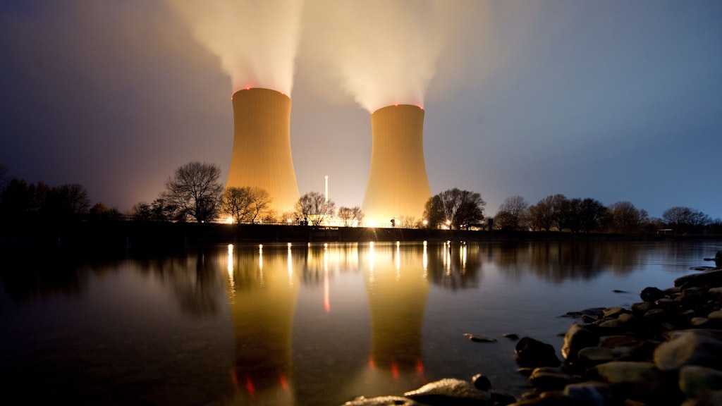 Das Kraftwerk Grohnde in Niedersachsen wird ebenfalls abgeschaltet.
