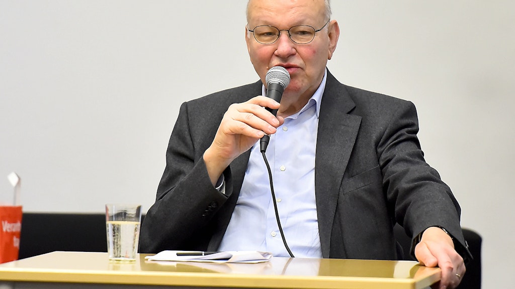 Walter Momper war während der Wende Bürgermeister von Berlin.