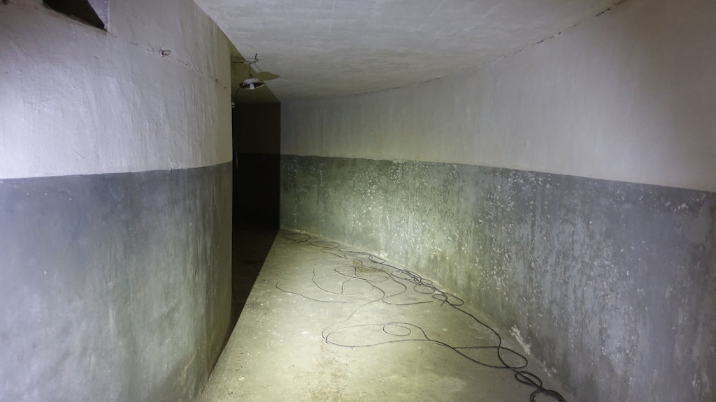 Der kreisrunde Bunker der Heeresversuchsanstalt: Experimentierten die Nazis hier mit Elektronenbeschleunigern?