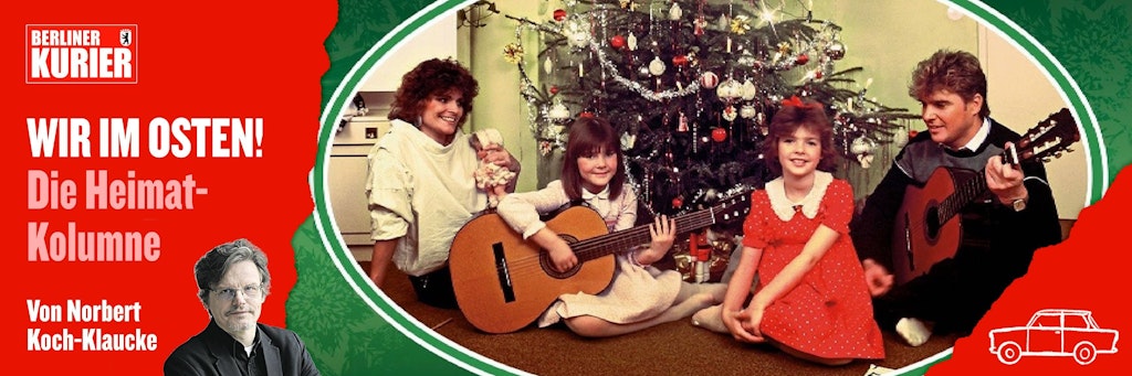 Das Plattencover zu „Weihnachten in Familie“: Das Album von Frank Schöbel ist noch immer Kult.