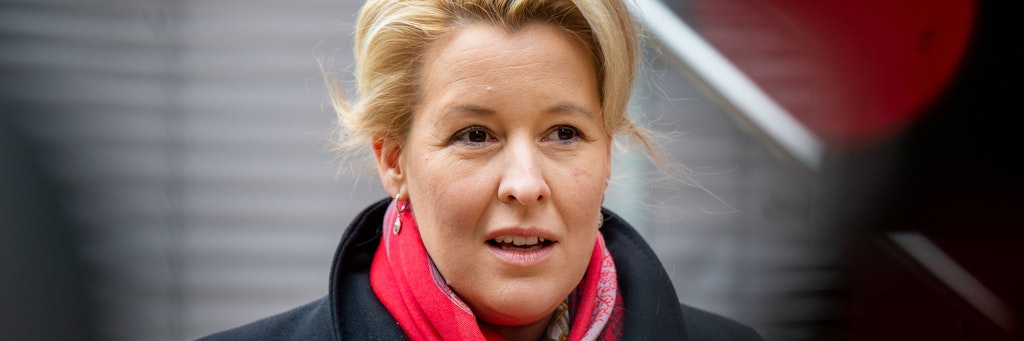 Franziska Giffey (SPD), die Regierende Bürgermeisterin, besuchte am Dienstag eine Intensivstation der Charite.