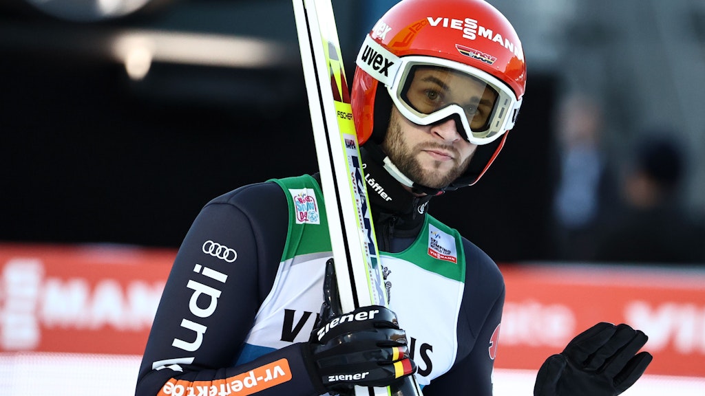Markus Eisenbichler gewann die Quali in Garmisch. 