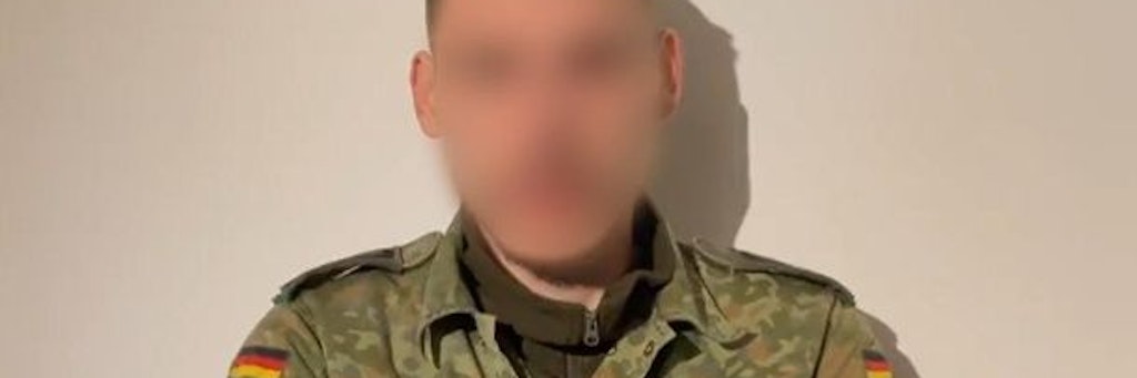Dieser Bundeswehrsoldat verbreitete im Netz ein irritierendes Video und rief zum Widerstand gegen die Corona-Maßnahmen auf.