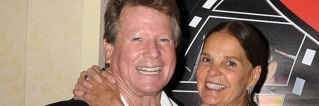 Ryan O’Neal und Ali MacGraw bei einem Event in Hollywood im Oktober 2010. 