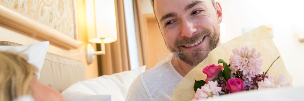 Heute hat das Schenken von Blumen zum Valentinstag Tradition.