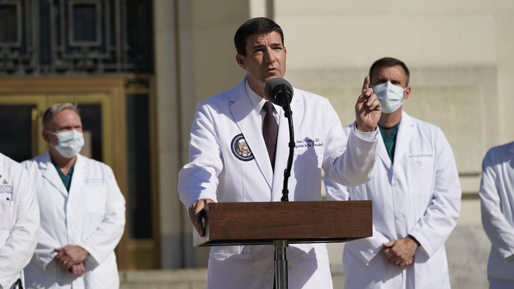 Sagten offenbar nicht die Wahrheit: das Mediziner Team der Walter-Reed-Klinik. 