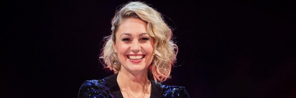 Nach einer Staffel Pause gehört Ruth Moschner wieder zur Stammbesetzung im Rateteam von „The Masked Singer“.