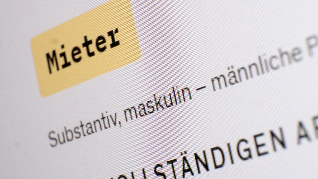 Das Wort maskulin steht in einem Eintrag des Online-Dudens unter dem Wort Mieter. Es ist eine fast unscheinbare Änderung, aber mit gewaltigen Folgen: Im Ringen um eine geschlechtergerechte Sprache prescht der Duden vor und schafft Tatsachen: Mieter sind für ihn jetzt nur noch Männer.