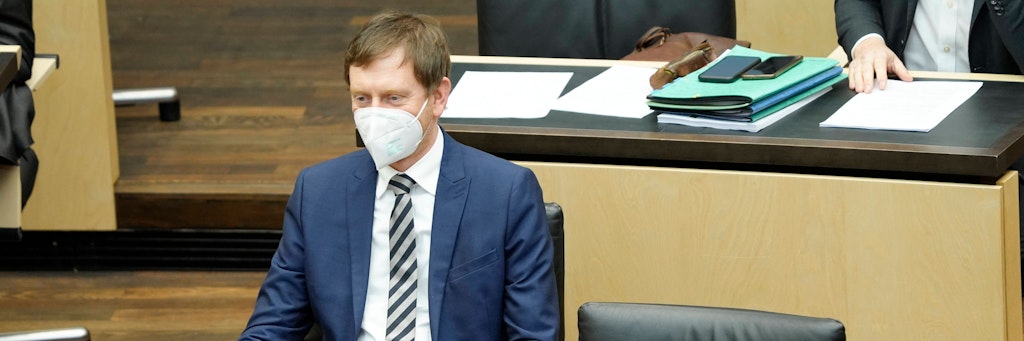 Sachsens Ministerpräsident Michael Kretschmer.