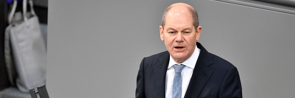 Finanzminister Olaf Scholz