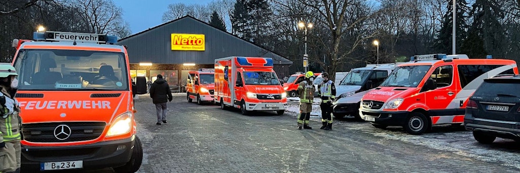Der Großeinsatz des SEK am Montagabend in Gesundbrunnen.