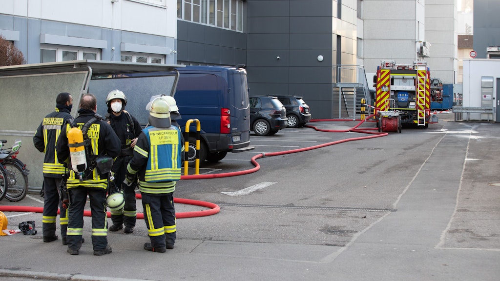 Großeinsatz: Drei Personen wurden bei der Explosion verletzt. 