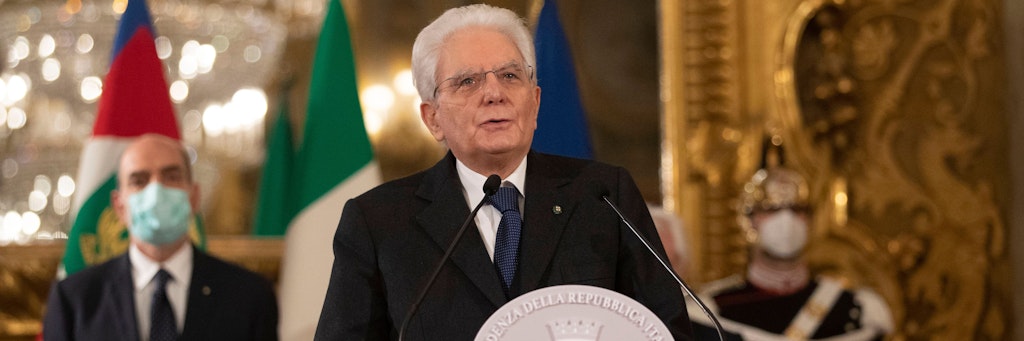 Italiens Präsident Sergio Mattarella, der Fuchs im Palast.
