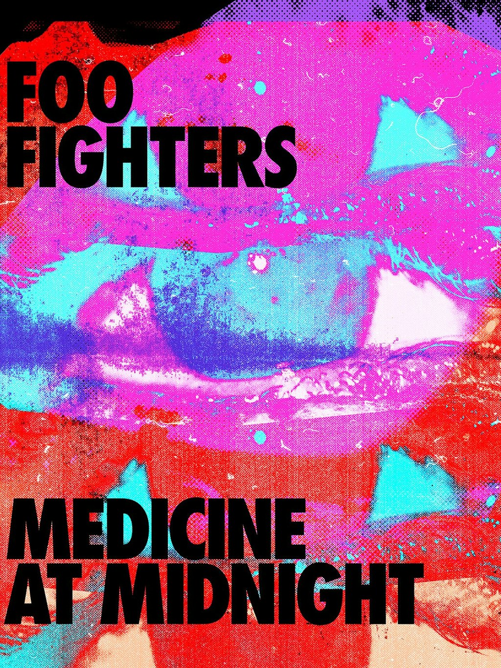 Das Cover des Albums „Medicine At Midnight“ der Foo Fighters.