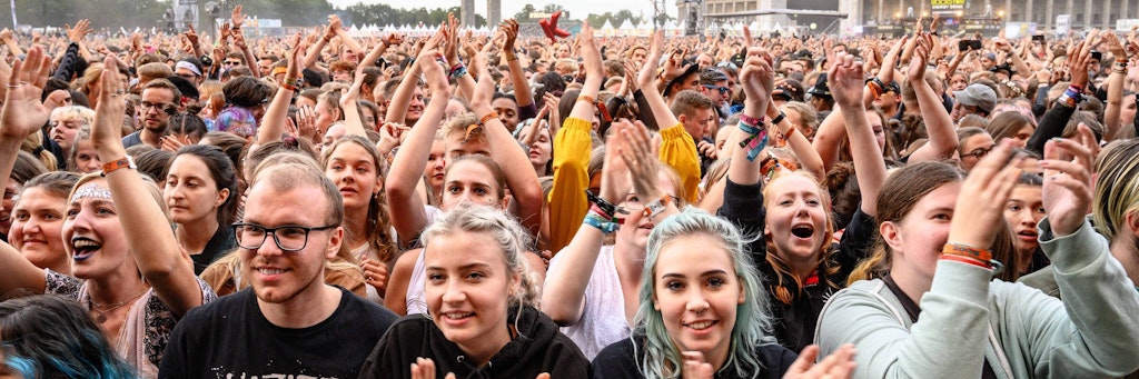 Lollapalooza-Festival am Olympiastadion in Berlin.