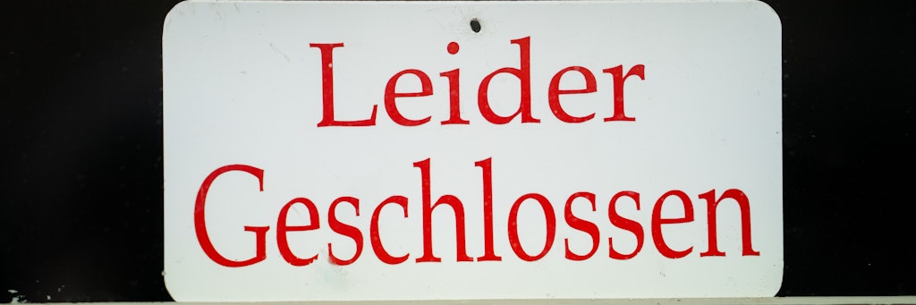 Käme ein dritter Lockdown, müssten immer mehr Geschäfte schließen.
