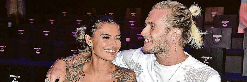 TV-Promi Sophia Thomalla und ihr Partner Loris Karius.