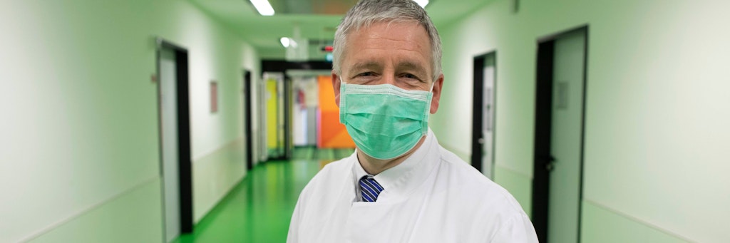 Prof. Gernot Marx hofft, dass sich möglichst viele impfen lassen.