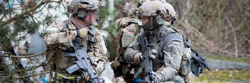 Die Eliteeinheit KSK der Bundeswehr ist unter anderem wegen rechtsradikaler Umtriebe von etlichen Soldaten in Misskredit geraten.