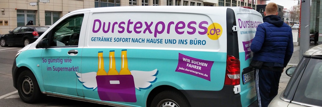 Auslaufmodell: Der Getränkelieferdienst soll künftig komplett als Flaschenpost firmieren.