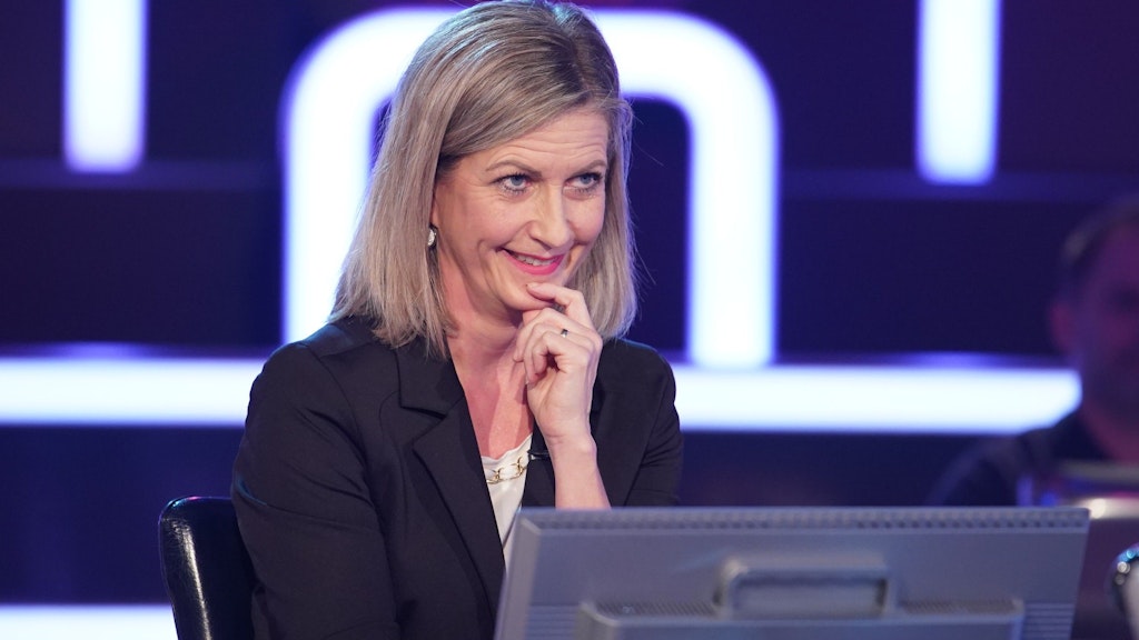 Christine Schorer nahm bei „Wer wird Millionär“ auf dem Rate-Stuhl Platz, geriet bei der 200-Euro-Frage aber ins Straucheln.