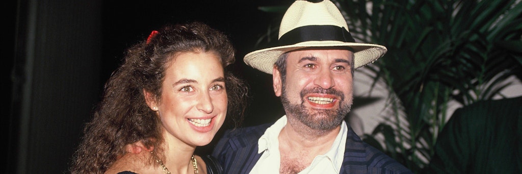 Isabel Varell und Drafi Deutscher posieren im Jahr 1989.