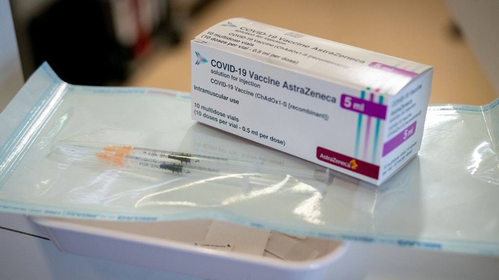 Impfstoff von AstraZeneca.
