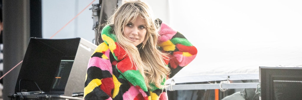 Heidi Klum moderiert „Germany's next Topmodel“.