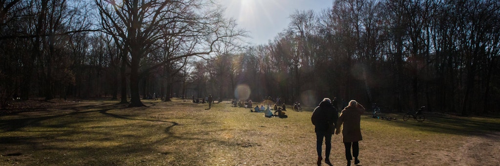 Frühlingswetter in Berlin.