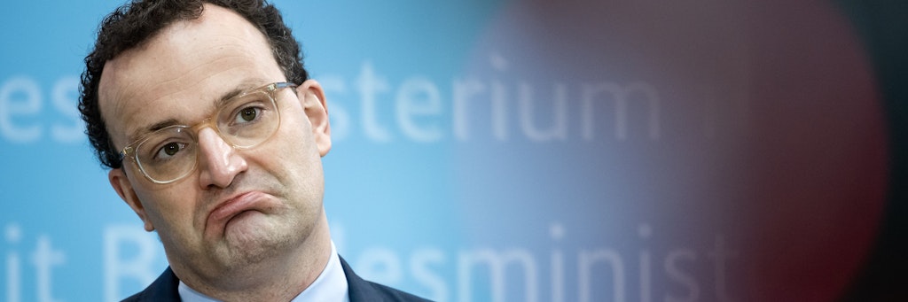 Gesundheitsminister Jens Spahn (CDU) – seine Beliebtheitswerte sind im Sturzflug.