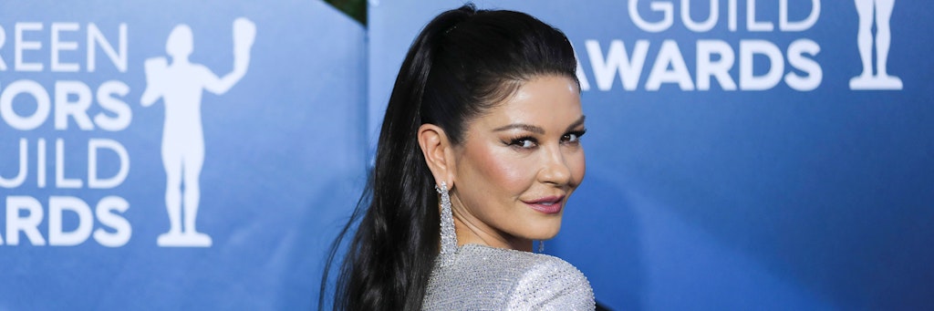 Schön, sexy, wortgewandt: Schauspielerin Catherine Zeta-Jones bei einem Event. 