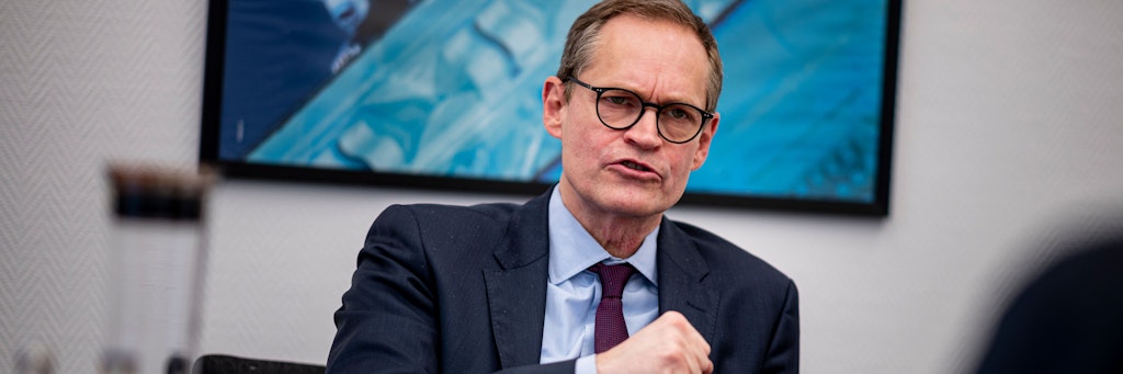 Berlins Regierender Bürgermeister Michael Müller (SPD)