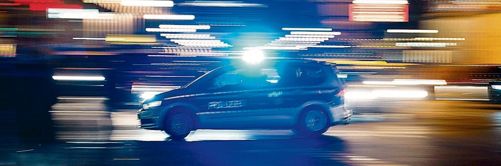 Polizeieinsatz (Symbolbild)