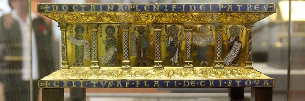 Goldene Pracht: Ein tragbarer Altar des Welfenschatzes.