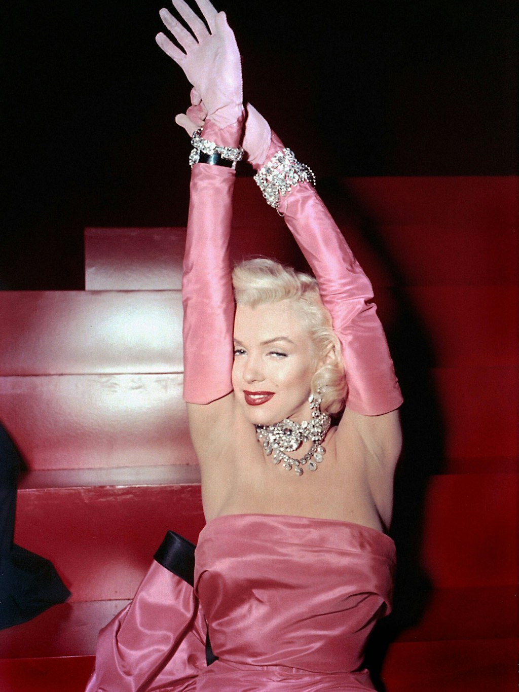 Marilyn Monroe in einer Szene aus „Blondinen bevorzugt“, 1953. 