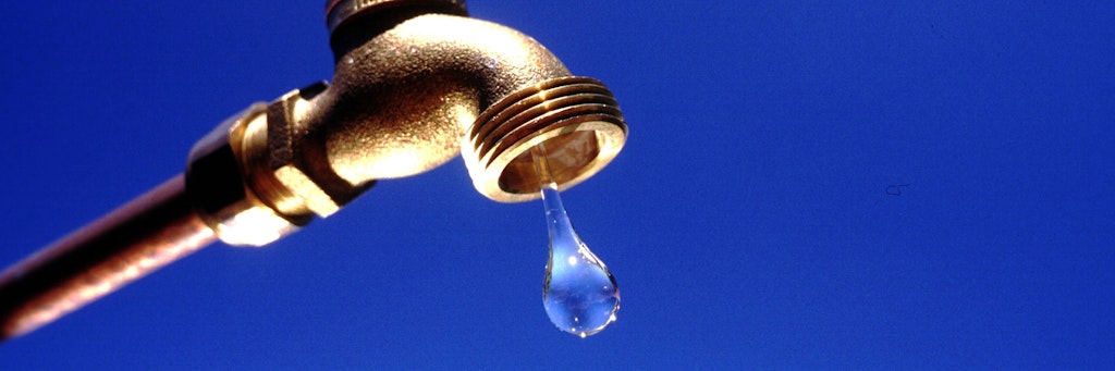 In vielen Teilen von Cottbus kommt derzeit kein oder nur wenig Wasser aus dem Hahn.